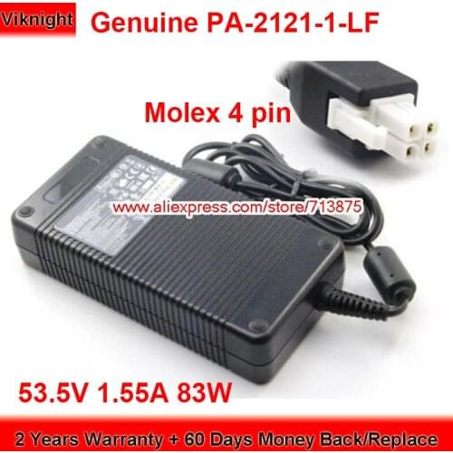 Genuine PA-2121-1-LF 83W 53.5V 1.55A Laptop Charger for 891F 896 ROUTERS C891F-K9 341-0502-01 Power Supply
