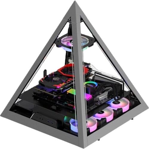 Pyramid 804L Support 3090 Long Graphics Card Game Water-Cooled Desktop Chassis