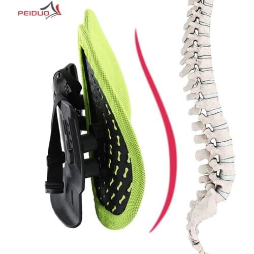 Office chair back cushion Car Lumbar Support Low Back Pain Pillow Memory Foam Seat waist Support Orthopedic Pillow ChairCushion