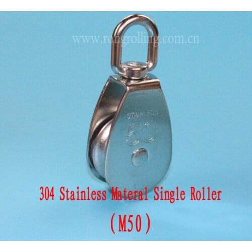 304 Stainless Materal Hanging Wheel Capacity 400kg M50