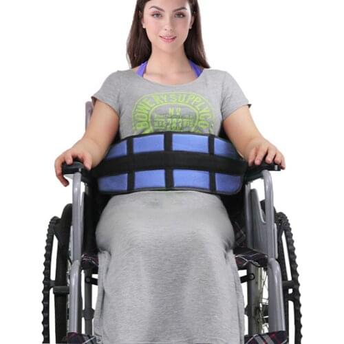 2Type Medical Fixation Strap Wheelchair Footrest Leg Belt Seat Strap Safety Adjustable Waist Belt for Patient Elderly Health Car