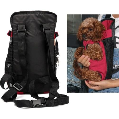 Dog Backpack Breathable Pet bags Small Pet Dog Carrier Backpack Sling Travel Shoulder Puppy Carrier Front Fashion Bag For Dogs