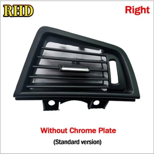 RHD Front Row Wind Left Center Right Air Conditioning Vent Grill Outlet Panel Without Chrome Plate For BMW 5 Series F10 F18