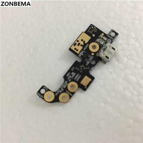 ZONBEMA New Micro Dock Port Connector Board For Asus Zenfone Zoom ZX551ML ZX550ML USB Charging Port Flex Cable