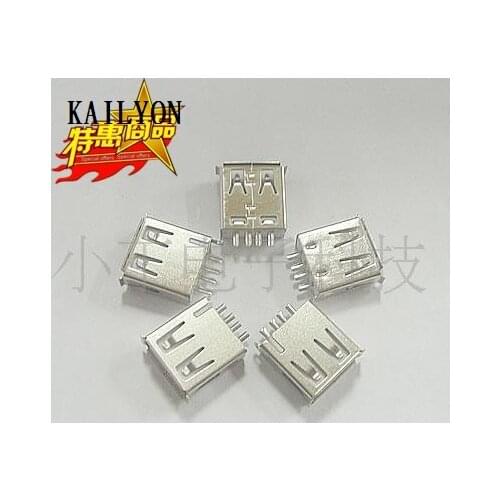 100pcs USB line interface, welding mother base, extension line interface, vehicle extension interface, USB head welding head