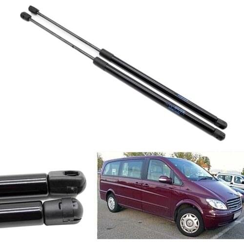 2pcs Auto Upper Tailgate Boot Gas Struts Shock Struts Lift supports for Mercedes Benz Vito W639 2003-2011 2012 2013 2014 670 mm