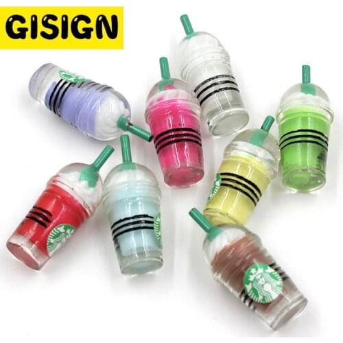 Coffee Star Cup Slime Charms For Addition All Drink Ice Cream Polymer Filler Resin Slime Clay Accessories Toys Kit For Kids