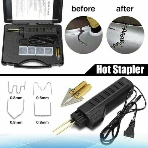 Car Bumper Repair Machine Hot Staplers Plastic Repair System Welding Gun Bumper Fairing Auto Body Tool Plastic Welder Staple
