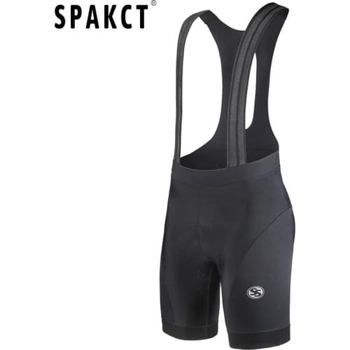SPAKCT Men Gel Cycling Shorts Male Bib Shorts Cycling Pants Man MTB Road Bike Clothing Breathable Tights
