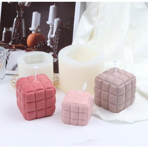 New simulation soft bag sofa modeling candle silicone mold DIY creative aroma candle mold making tool home decoration ornaments
