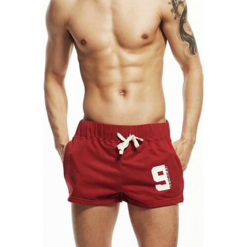 New Arrival Mens Running Shorts Cotton Sports Shorts for Man Fitness Trunks Cotton Short Trousers