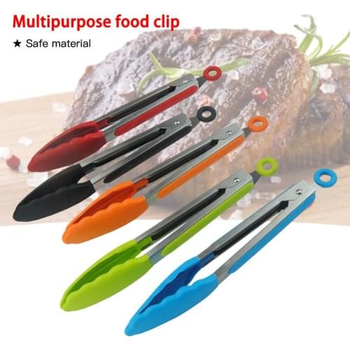 Food Grade Silicone Food Clip Barbecue Clip Bread Clip Multifunctional Kitchen Tool Cooking Tong Clip