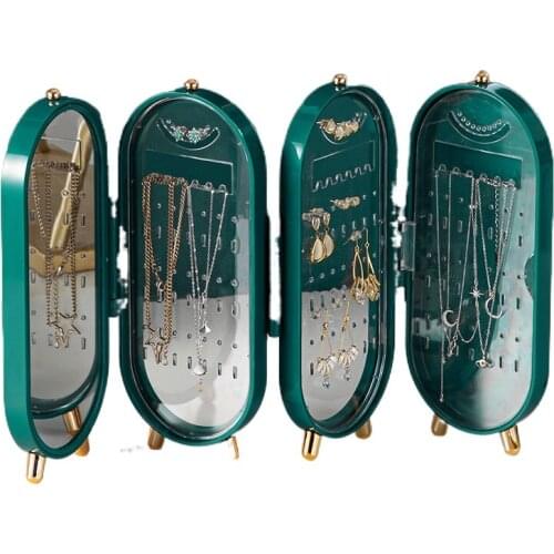 Earrings Rack Display Stand Home Jewelry Box Hanging Necklace High-Grade Delicate Earrings Stud Earrings Hand Jewelry Storage