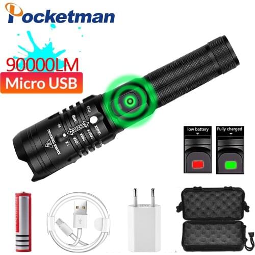 Xhp50.2 6000lumens led flashlight Ultra Bright most powerful usb torch Zoomable lantern 18650 Best Camping fishing hunting lamp