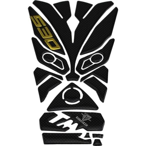 KODASKIN Motorcycle Protection Carbon Gas Cap Tank Prortector Stickers Decal for Yamaha TMAX 530 2013-2015