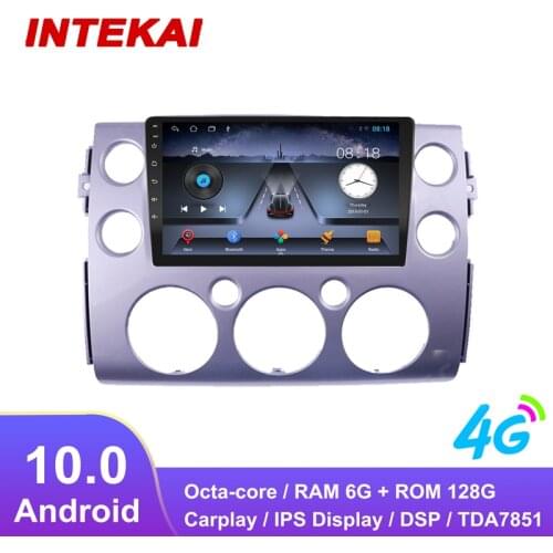 9"Android 10.0 Car Radio GPS Navigation autoradio multimedia player for Toyota FJ Cruiser J15 2006 2020 head unit stereo