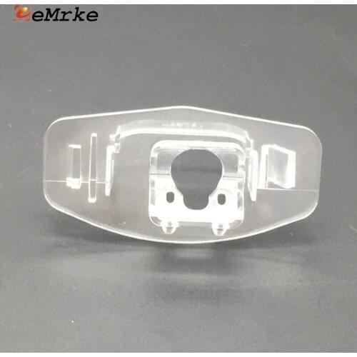 EEMRKE for Acura ILX DE1/DE2/DE3 MDX RL TL TSX RDX DIY Car Rear Camera Bracket License Plate Lights Housing