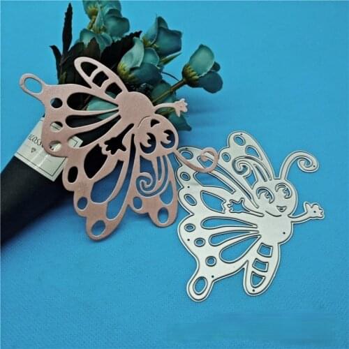 2021 New Butterfly Metal Cutting Dies Stamps Dies Scrapbooking Mold Cut DIY Handmade Tools Craft Decoration Metal Cutting Dies