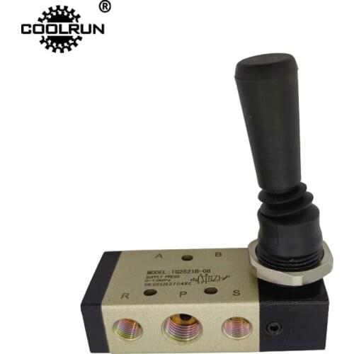 Pneumatic Manual Lever Valve TG2521B-08Two-Position Five-Way Reversing Switch Control Valve Switch Mechanical Valve