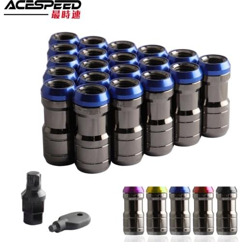 Steel RIM Racing Lug Wheel Nuts Screw Body Titanium 20PCs CAR For Toyota For Honda Etc M12x1.25/M12x1.5
