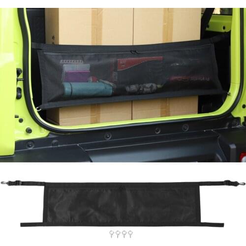 YCCPAUTO 1Pcs Multi-function Car Trunk Organizer Storage Bag Cargo Net For Suzuki Jimny 2019 Accessories Oxford Cloth Cover