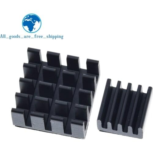1set=2PCS Raspberry Pie 3 Heatsink Raspberry Pi 2 Loaded Single Dedicated Aluminum Heat Sink for Diy Kit
