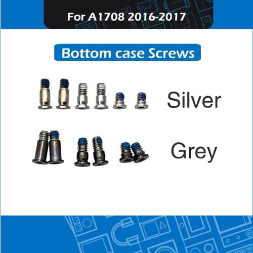 100set/Lot A1708 Bottom Case Screws for Macbook Pro Retina 13" A1708 Bottom Cover Screw set Replacement 2016 2017 MLL42 MPXQ2
