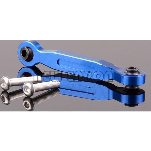46MM Aluminum Servo Steering Linkage Tie Rod Anti Dropping Design For Rc Car Parts Traxxas 1/5 X-MAXX #7747 1/10 New MAXX #8947