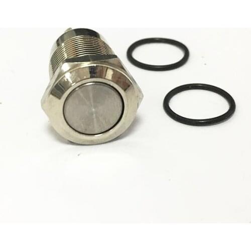 5pcs 12mm Starter Switch Boat Horn Momentary Steel Metal Push Button Switches