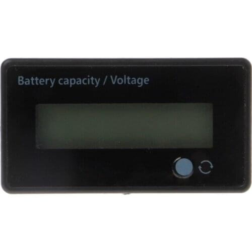 8-70V LCD Acid Lead Lithium Battery Capacity Indicator Voltage Tester Voltmeter R9JF