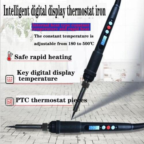 Digital display thermostat electric soldering pen LED frequency conversion display intelligent industrial grade adjustable tempe