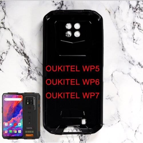 For Oukitel WP6 WP5 TPU Case Capas Transparent black Silicone Shockproof Soft Case Funda For Oukitel WP7 Cvoer Coque Cases