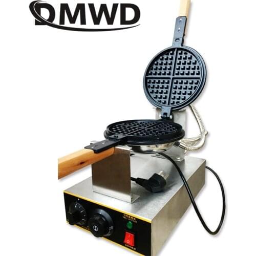 DMWD Electric Non-Stick Waffle Maker Double-sided heating waffle Iron Machine Egg Cake Oven Pancake muffin Baking pan Breakfast