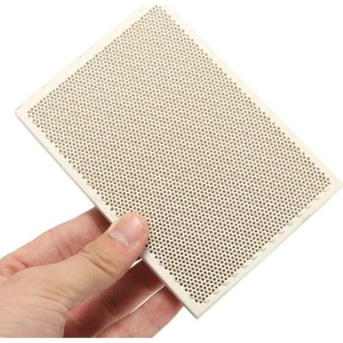 Ceramic Honeycomb Soldering Board Heating For Gas Stove Head 135x95x13mm New