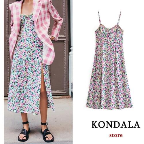 Стильные летние платья KONDALA China At AliExpress