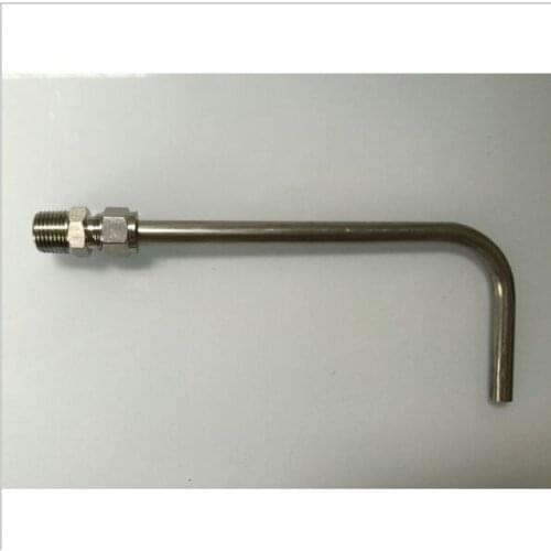 False bottom TUBE - 1/2" O.D. Tube, 1/2"Male NPT x 1/2" Compression Fittings, Kettle dip tube for homebrewing beer making
