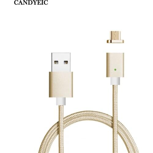 CANDYEIC Magnetic Charger For Xiaomi Redmi Note2 Redmi Note3 Note4 Magnetic Cable For Redmi 5 Redmi 5Plus Magnetic USB Cable
