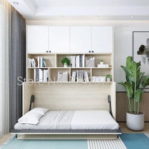Invisible bed hardware accessories Flip side invisible bed sofa closet bed multi-function folding hidden bed