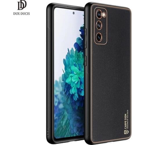 For Samsung Galaxy S20 FE / S20 Lite DUX DUCIS Yolo Series Luxury Back Case Protecting Cover Support Wireless Charging Nice Case