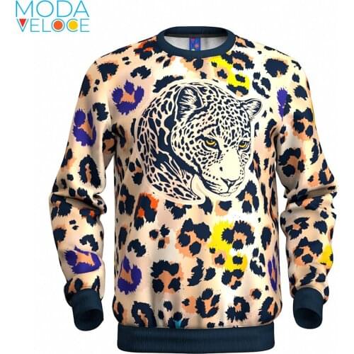 3d Animal Chita Tiger Surf Wild hoodie Autumn/Winter Sweatshirt Hoodie Mens 3D Pattern Street/Outdoor Long Sleeve Clothing