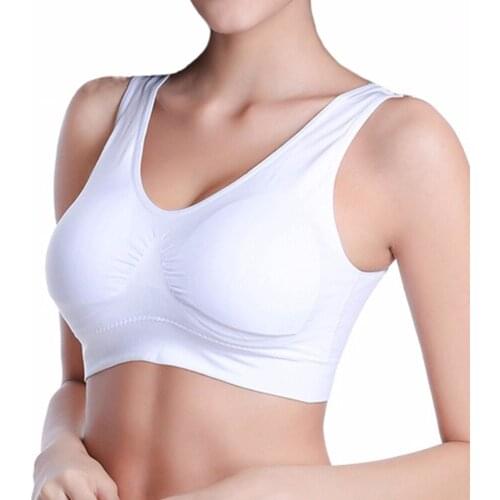 Women Sexy Backless Padded Seamless Bra Rimless Bras Plus Size Push Up Bra Stretch Casual Brassiere