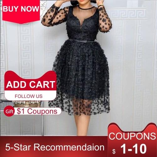 Retro Black Women A Line Dress African Style 2021 Summer Elegant Lady Workwear Dinner Midi Dress Robe Femme Vestiods Plus 4xl