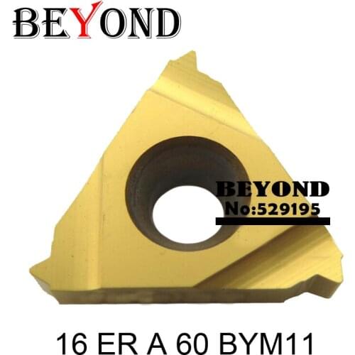 16 ER A 60 BYM11,Indexable Tungsten Carbide Threading Lathe Inserts for Threaded Lathe Holder,thread turning tool holders