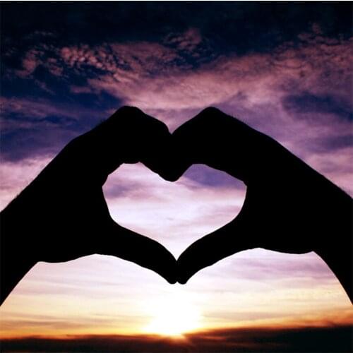 5d Diamond Mosaic Handmade Diamond Painting Cross Stitch Diamond Embroidery Hand love heart Patterns Rhinestones Arts AS916