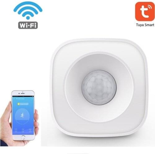 Tuya Smart Wifi Infrared Detector Alarm Sensor Wireless PIR Alarm Human Infrared Sensor Alarm Home Security System