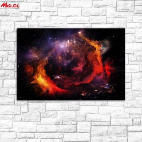 Large Wall Art,unreal clouds,Restaurant study Bedroom Decor Wall oil Painting Print Nice wall picture for living room no frame b