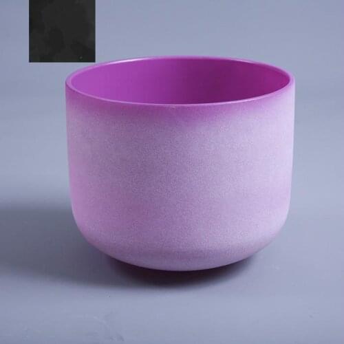 Colored Crystal Healing Meditation Singing Bowl Tibetan Music Bowl