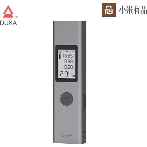 Hot Youpin Duka 40m Laser Range Finder LS-P USB Flash Charging Range Finder High Precision Measurement Rangefinder Portable