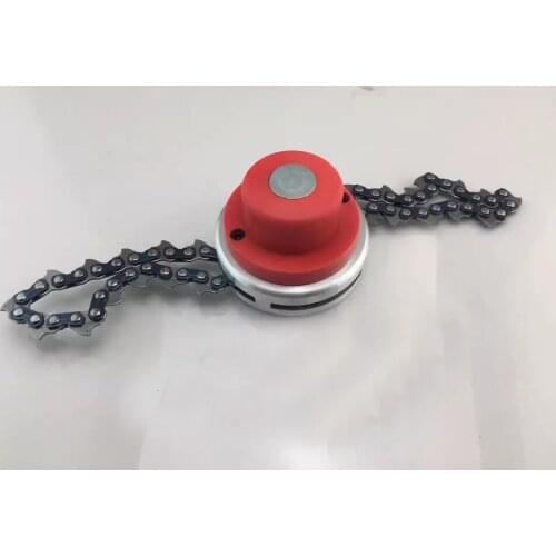 DOUBLE LINK CHAIN GRASS TRIMMER HEAD FOR MOST ALL TRIMMER BRUSH CUTTER GARDEN MOWER CLIPPER NYLON HEAD