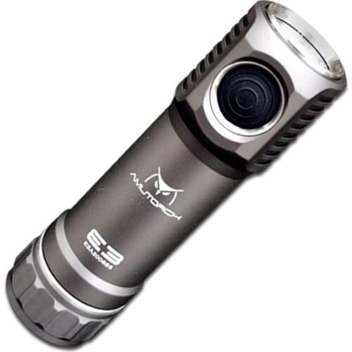 New Flashlight E3 21700 three-lamp small steel cannon birthday gift gift flashlight EDC carry